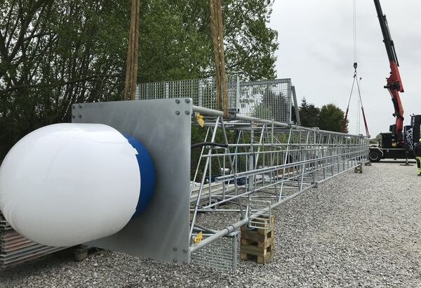 Master produceret til raderere - radarmast